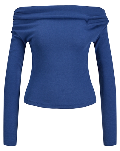 JJXX - JXHenna Off Shoulder Layering Top - True Blue